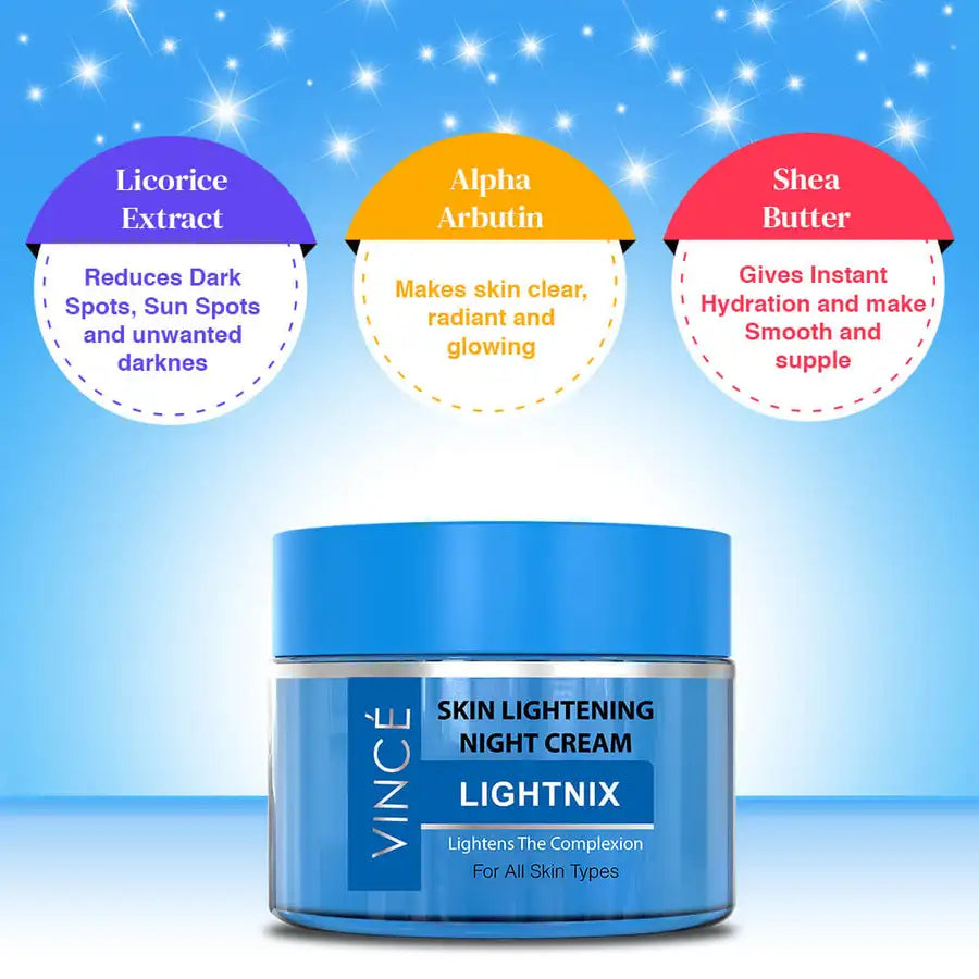 Vince Care LIGHTNIX-Skin Lightening Night Cream