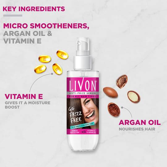 Livon Damage Protection Vitamin E Hair Serum