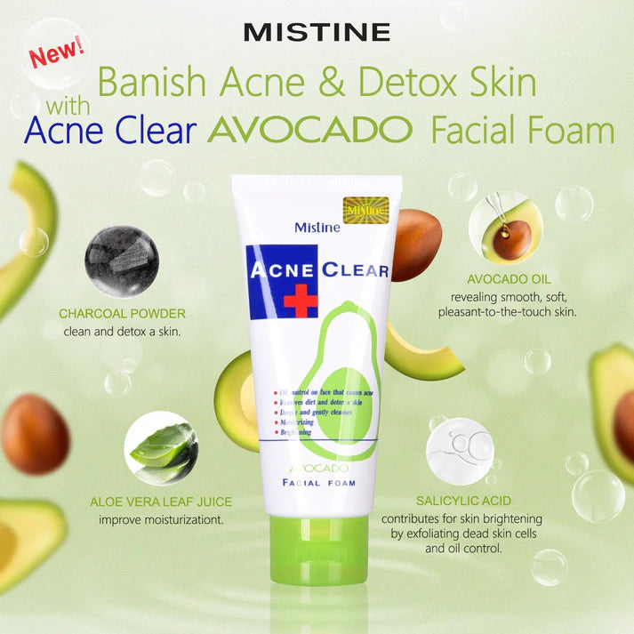 Mistine Acne Clear Facial Foam